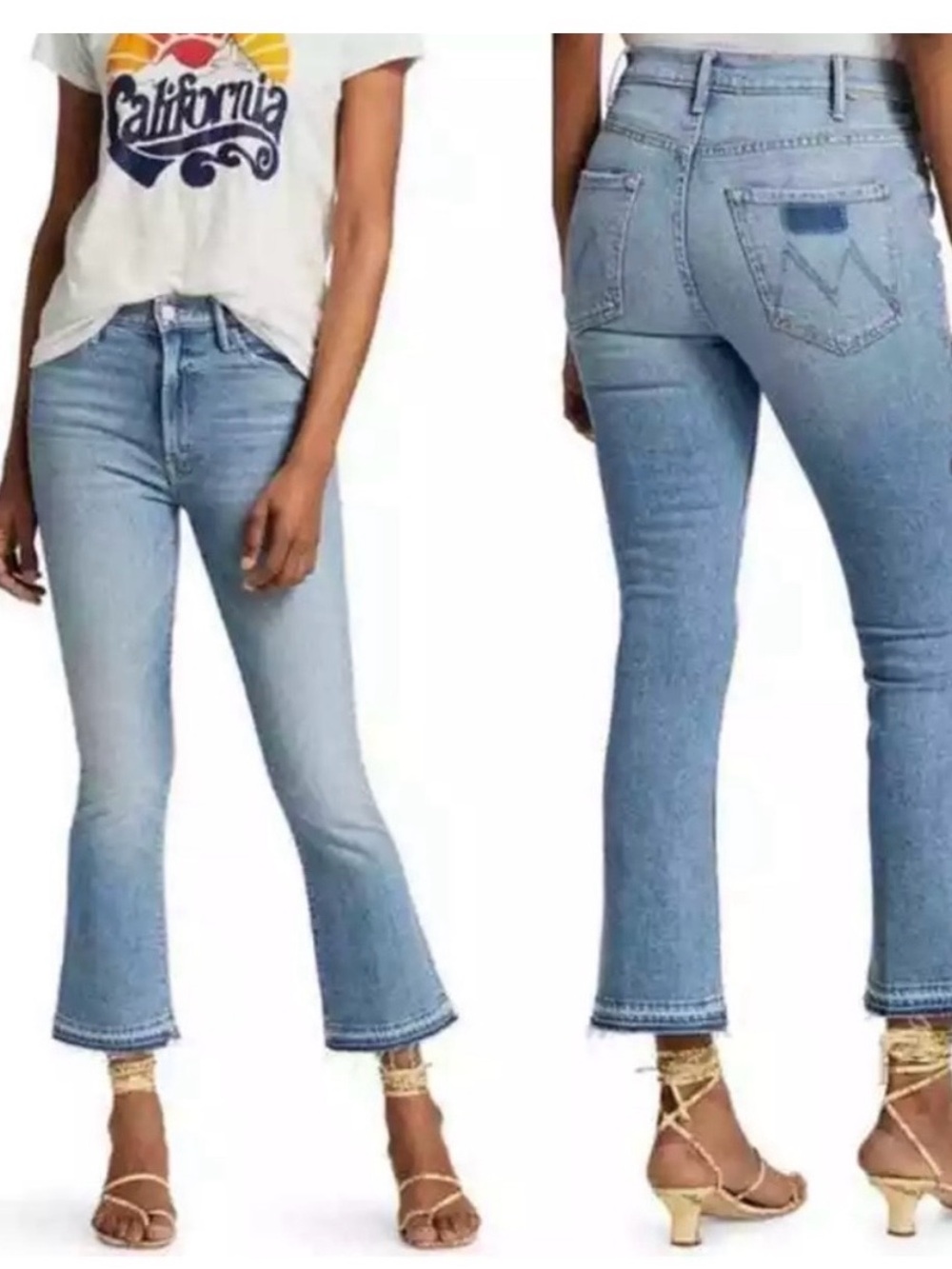 MOTHER Light Wash Straight-Leg Jeans - Picture 5 of 5
